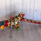 Beautiful Hanging Parrot Red&Green Peacock