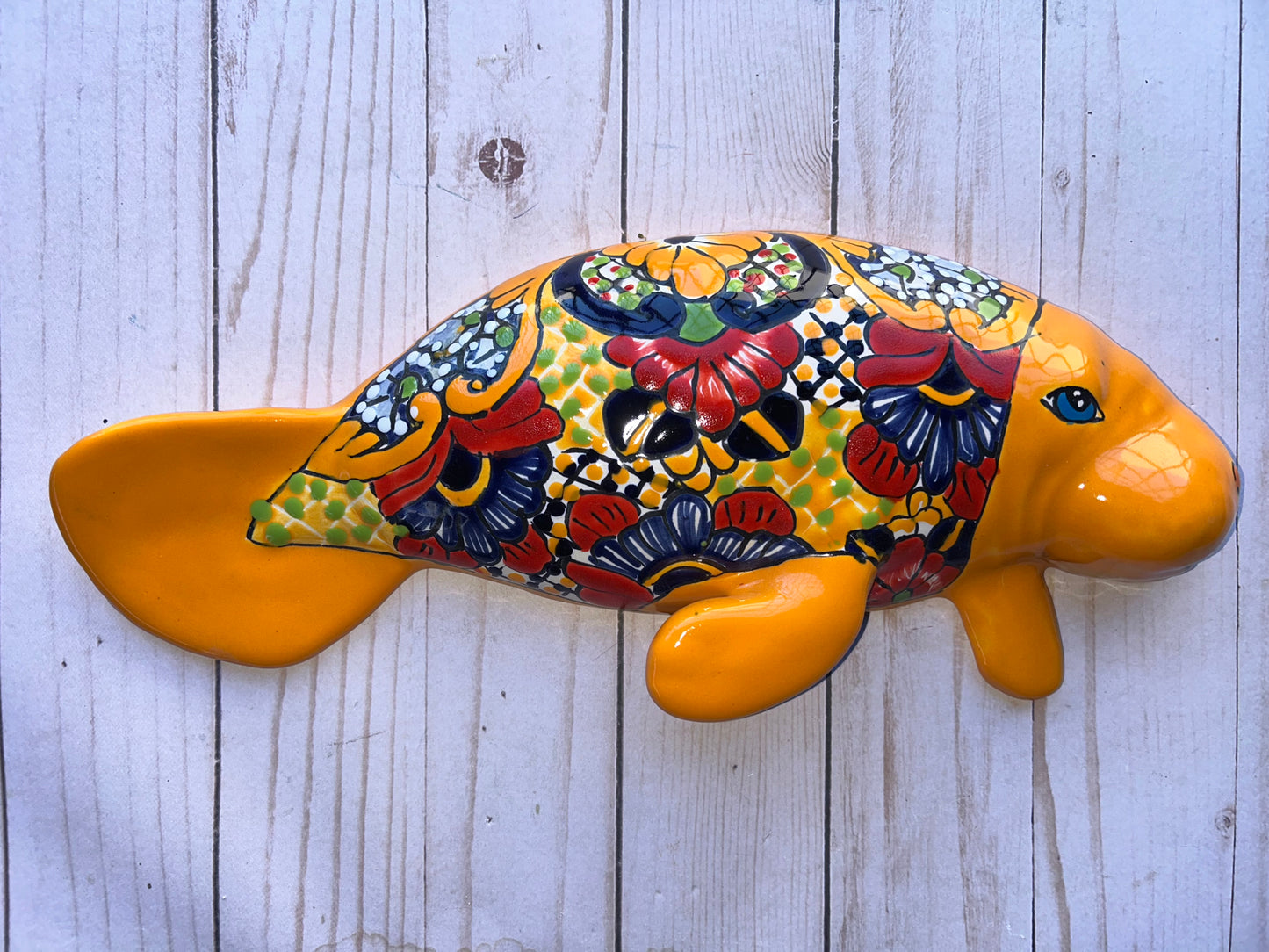 Hanging Talavera Manatees