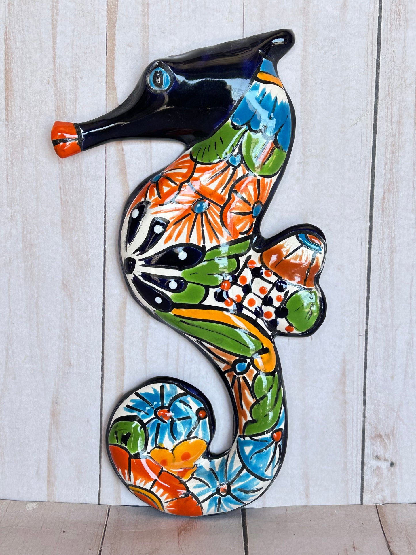 🐠 Talavera Seahorse Mini
