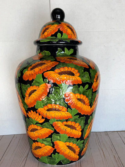Handcrafted Talavera Ginger Jar – Extra Large (Sold Individually)