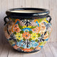Handmade Talavera Michoacanas Planters MD-12.5"H/ LG-15"H