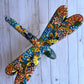 Large Talavera Hanging Dragonfly