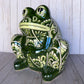 Beautiful Handmade Talavera Bullfrog Flower Planters