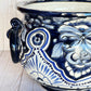 Hand-painted Talavera Ring Flower Planters Choose size and Color