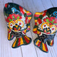 Set of Talavera Small Koi Fish