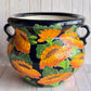 Handmade Talavera Michoacanas Planters MD-12.5"H/ LG-15"H