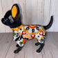 Adorable Large Talavera 13" Tall Ceramic Standing Chihuahua Dog