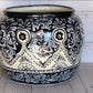 Round Handcrafted Talavera Flower Planters MD and LG size available.