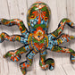 Handcrafted Talavera Ceramic Wall Hanging Octopus