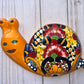 Hand-Painted Talavera Wall Snail Figurines