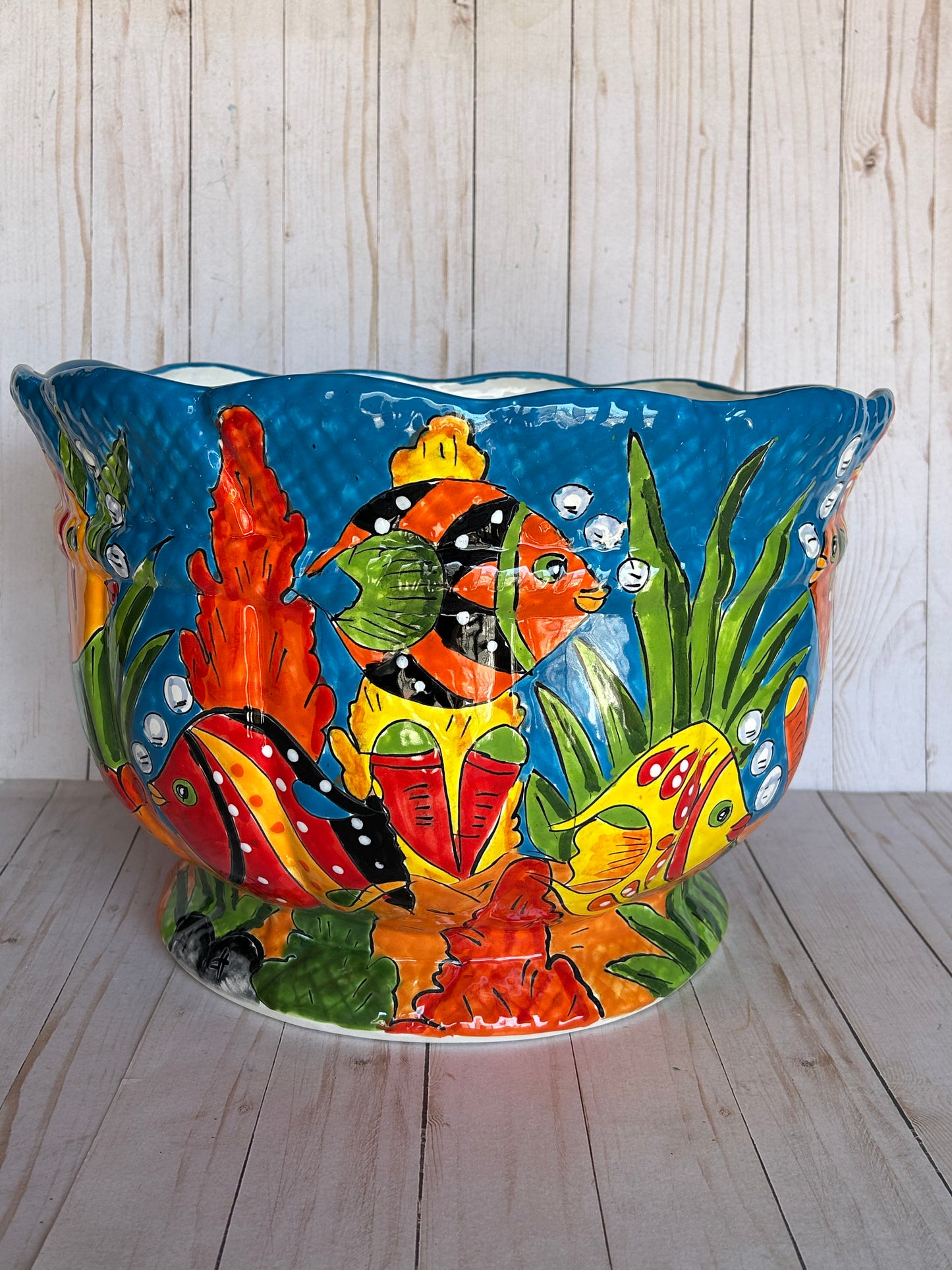 Talavera Short Planter Cups
