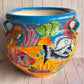 Handmade Talavera Michoacanas Planters MD-12.5"H/ LG-15"H