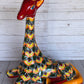 Hand-Painted Talavera Giraffe – Mexican Folk Art Ceramic Figurine