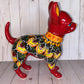 Adorable Large Talavera 13" Tall Ceramic Standing Chihuahua Dog