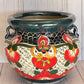 Handmade Talavera Michoacanas Planters 9.50 Tall