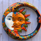 Large Mexican Talavera Hanging Eclipses
