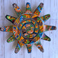 Bright Spiral Sun Talavera Ceramic