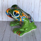 Talavera Flower Planter Frog