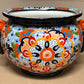 Jumbo Extra Large Handcrafted Talavera Ring Planters 17.75” H x 26” W– Assorted Designs