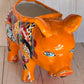 HAND-CRAFTED SMALL TALAVERA PIG PLANTER