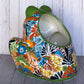 Beautiful Handmade Talavera Bullfrog Flower Planters