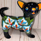 Standing Chihuahuas 7.5" Height figurine Talavera Ceramic Dog