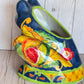 Handmade Talavera Bullfrog Planter 9.75"Tall