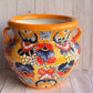 Handmade Talavera Michoacanas Planters MD-12.5"H/ LG-15"H