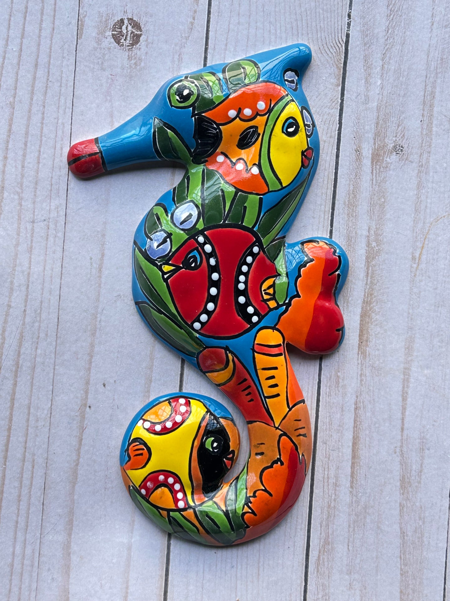 🐠 Talavera Seahorse Mini