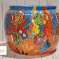 COLLECTION ROUND TALAVERA FLOWER PLANTERS