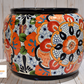 COLLECTION ROUND TALAVERA FLOWER PLANTERS