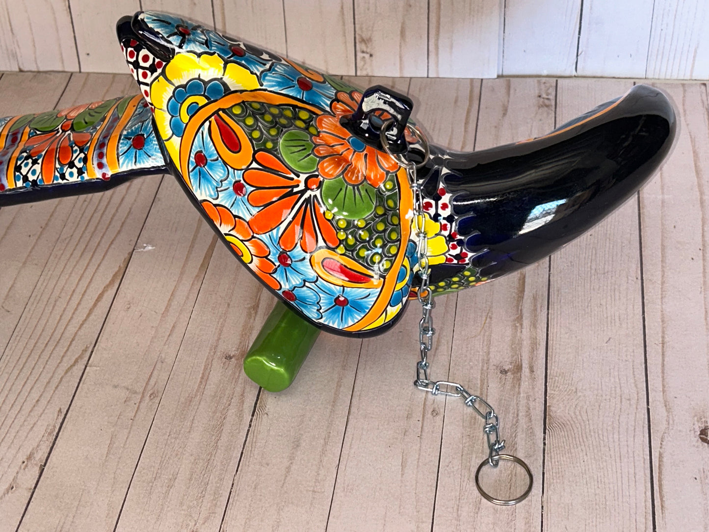 Beautiful Hanging Parrot Classic Puebla Pattern