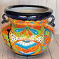 Handmade Talavera Michoacanas Planters 9.50 Tall