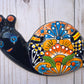 Hand-Painted Talavera Wall Snail Figurines