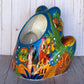 Beautiful Handmade Talavera Bullfrog Flower Planters