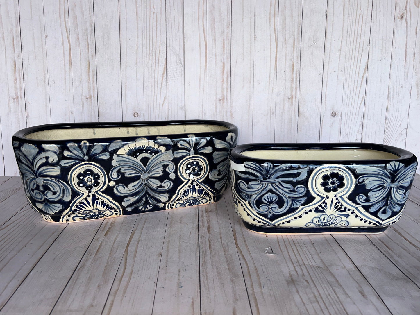 Oval Floor Planters Small/Medium Size "Selling by Each"