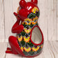 Adorable Talavera Flower Planter Smiling Frog