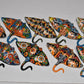 Collection of Ceramic Sculptures Hanging Manta Ray