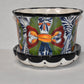 Small Talavera Planters with Saucer Plate Attached
