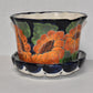 Small Talavera Planters with Saucer Plate Attached