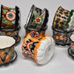 Small Talavera Planters with Saucer Plate Attached