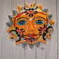 Talavera Hanging Plaque Suns