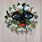 Talavera Hanging Plaque Suns