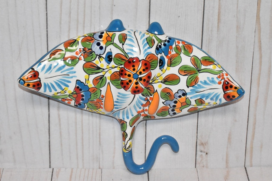 Collection of Ceramic Sculptures Hanging Manta Ray