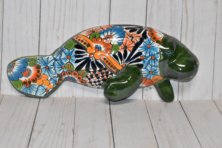 Hanging Talavera Manatees – Sol de Mexico Imports