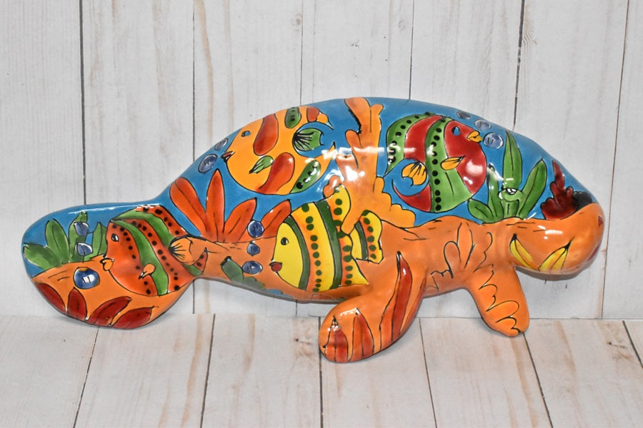 Hanging Talavera Manatees