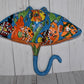 Collection of Ceramic Sculptures Hanging Manta Ray