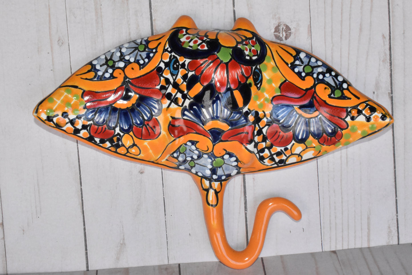 Collection of Ceramic Sculptures Hanging Manta Ray
