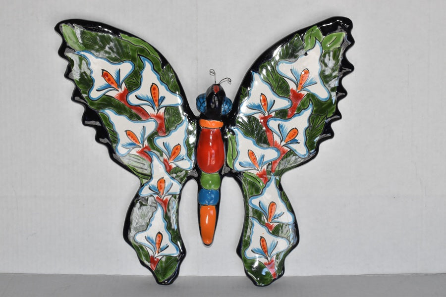 EXTRA LARGE WALL TALAVERA BUTTERFLIES