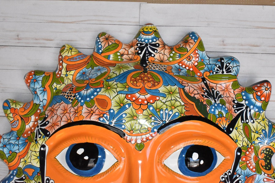 Huge Extra Large 27" Length Hanging Talavera Sun's